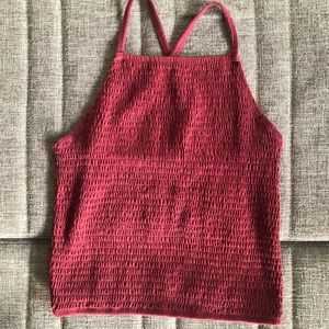 Crossback Halter Tank